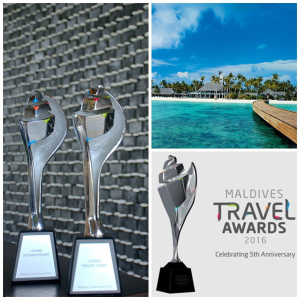 Velaa私人岛摘得两项年度马尔代夫旅游奖殊荣