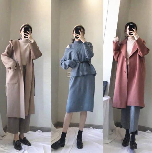 秋冬季节的半身裙